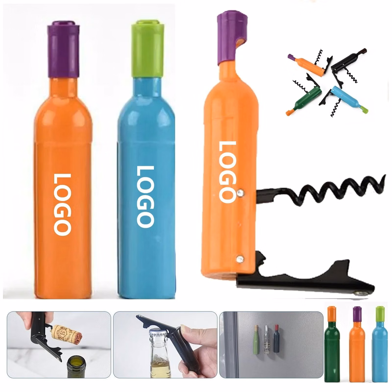 Wine Shaped Corkscrew Bottle Opener