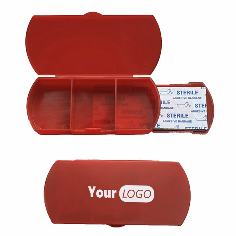 Plastic Convenient 5-Piece Bandage Dispenser For First Aid