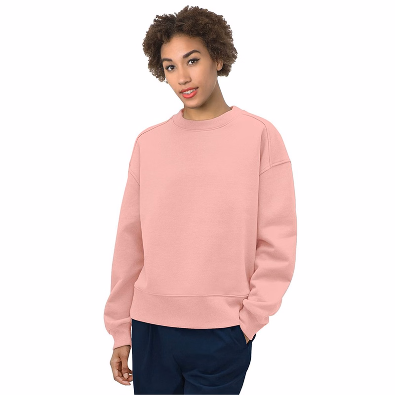 Women's USA-Made Fleece Crewneck Sweatshirt - 7702