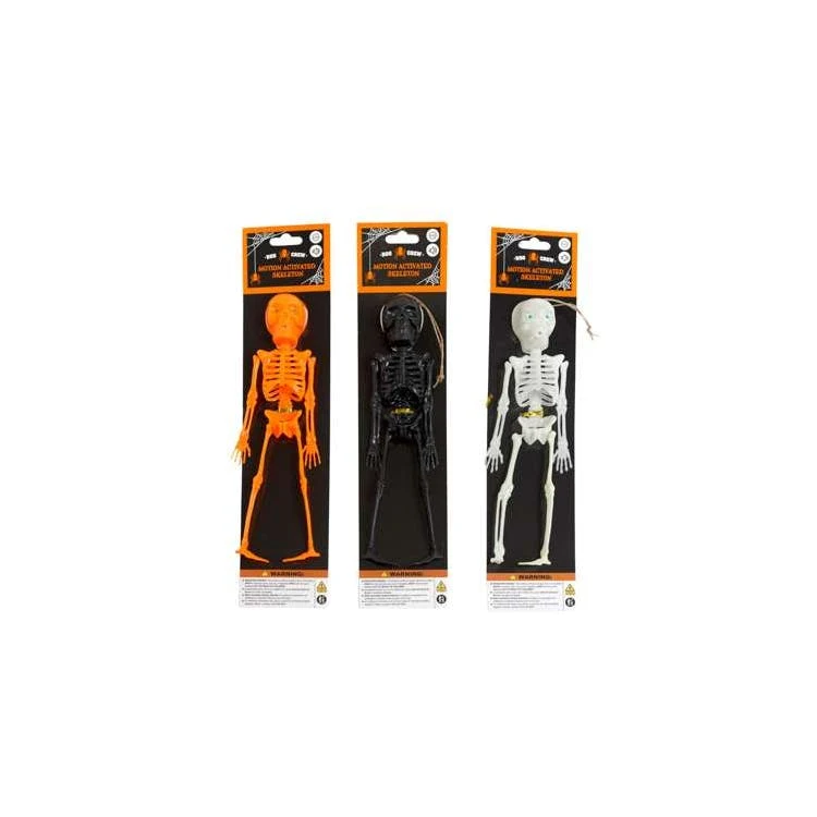 Motion Activated Skeleton Assorted - 10" 1