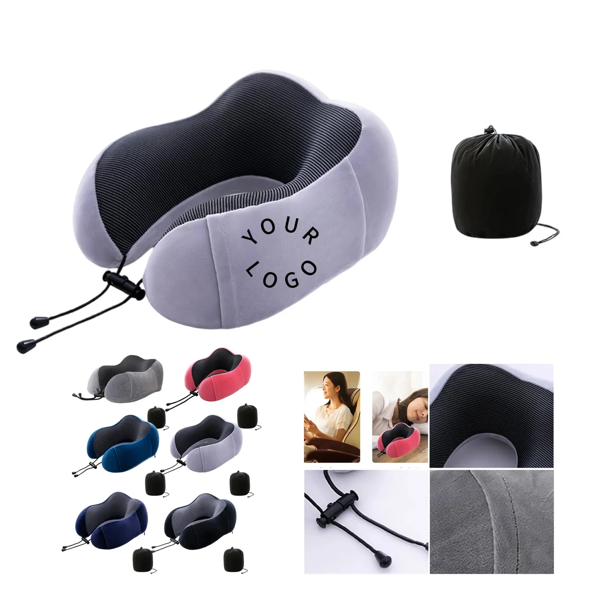 Comfortable Travel Pillow for Neck Support and Relaxation 1