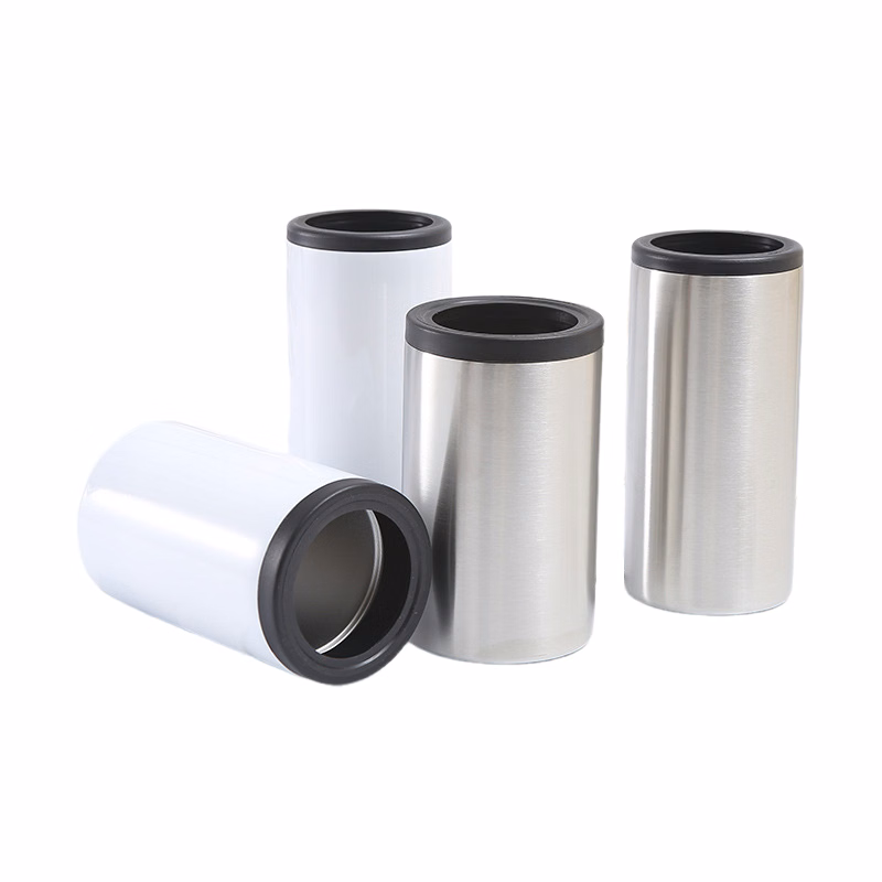 12oz Stainless Steel Vacuum Can Cooler Beverage Cooler Cup