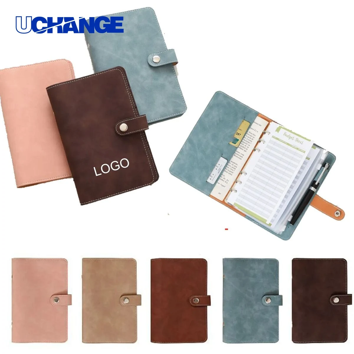 A6 Macaron Color Detachable Notebook Journal 1