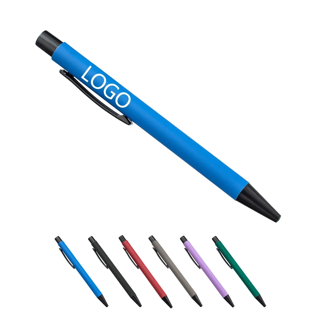 Aluminum Rod Retractable Ballpoint Pen 1