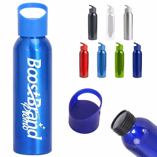 Custom Aluminum Wide Mouth Sports Water Bottle — Eco-Friendly Hydration Gear