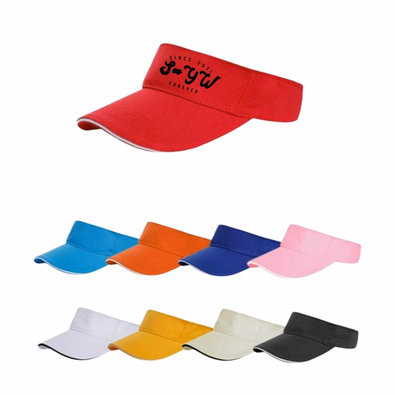 Ponytail Empty Top UV Sun Visor Cap