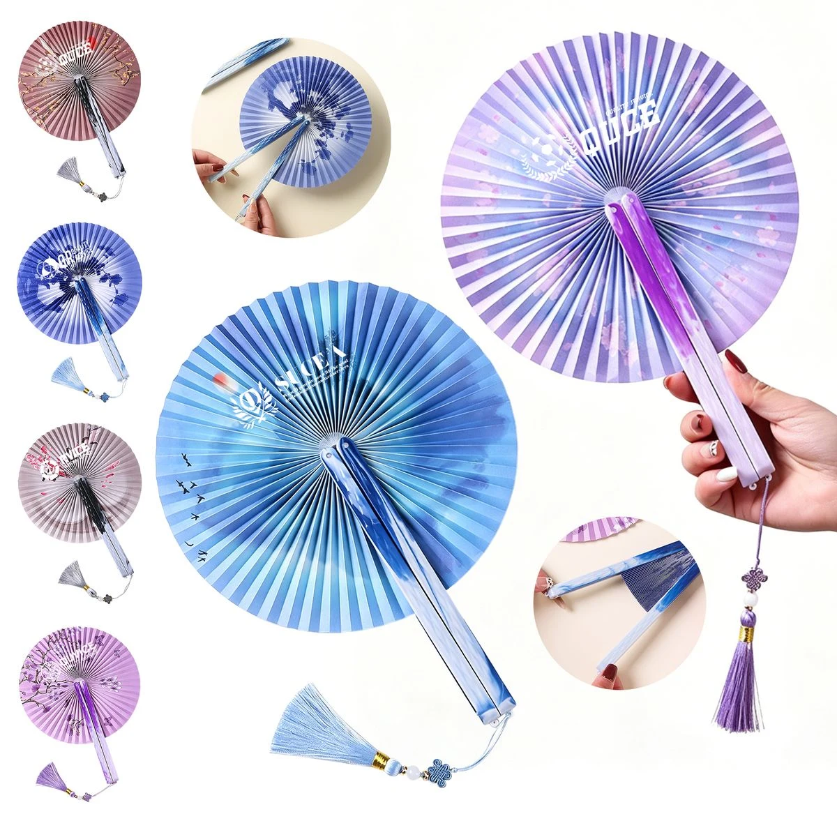 Circular Folding Fan 1