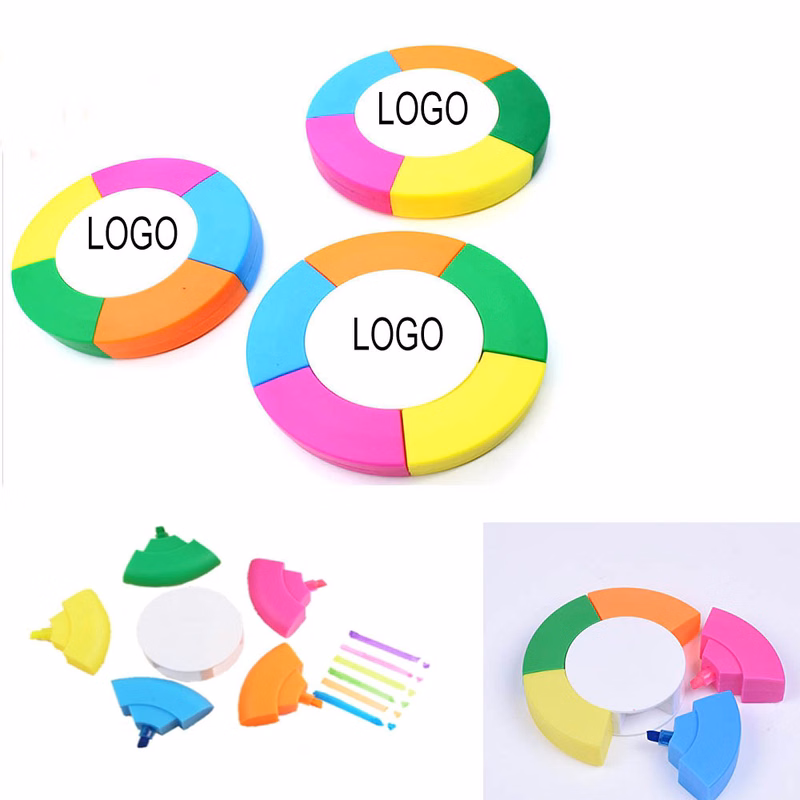 5 In 1 Petal Highlighter Pen