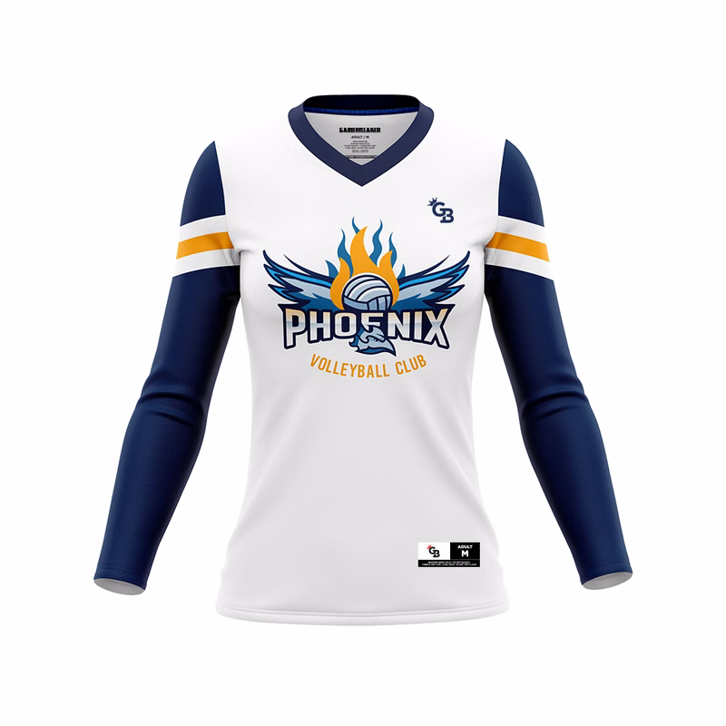Long Sleeve Women's Volleyball Jersey