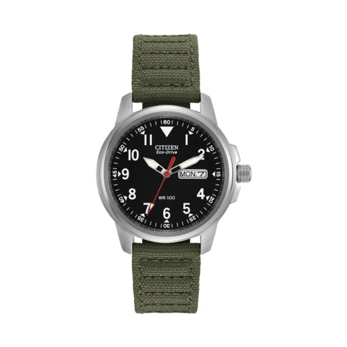 Citizen Men's Garrison Green Strap Watch 1