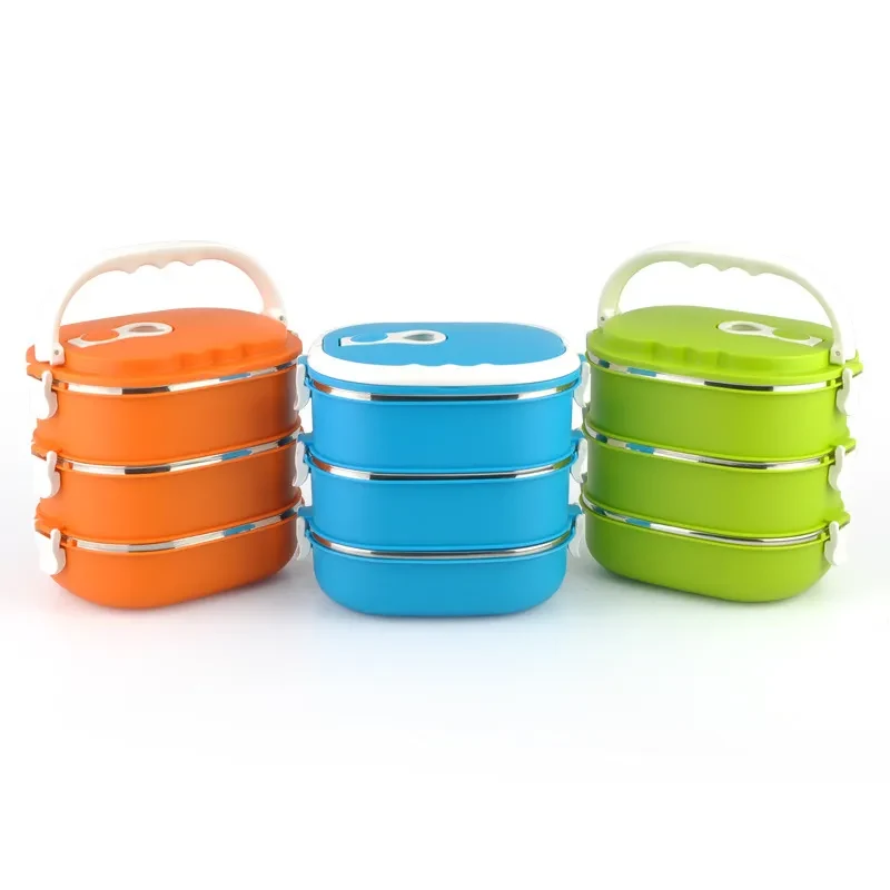 Three Layers Lunch Box 1