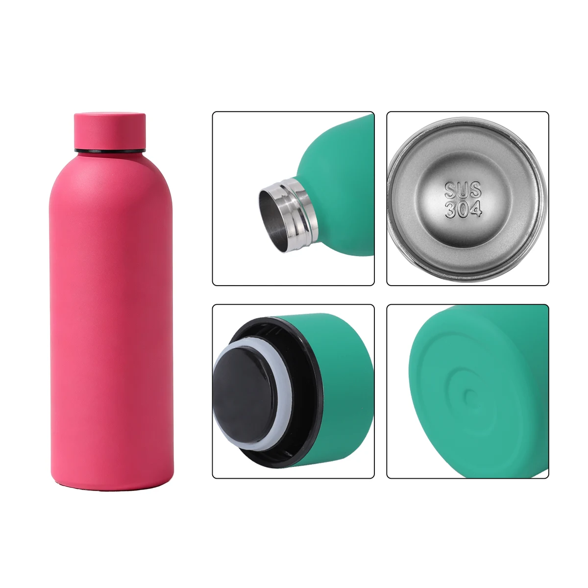 Minimalist Stainless Steel Insulated Water Bottle 1
