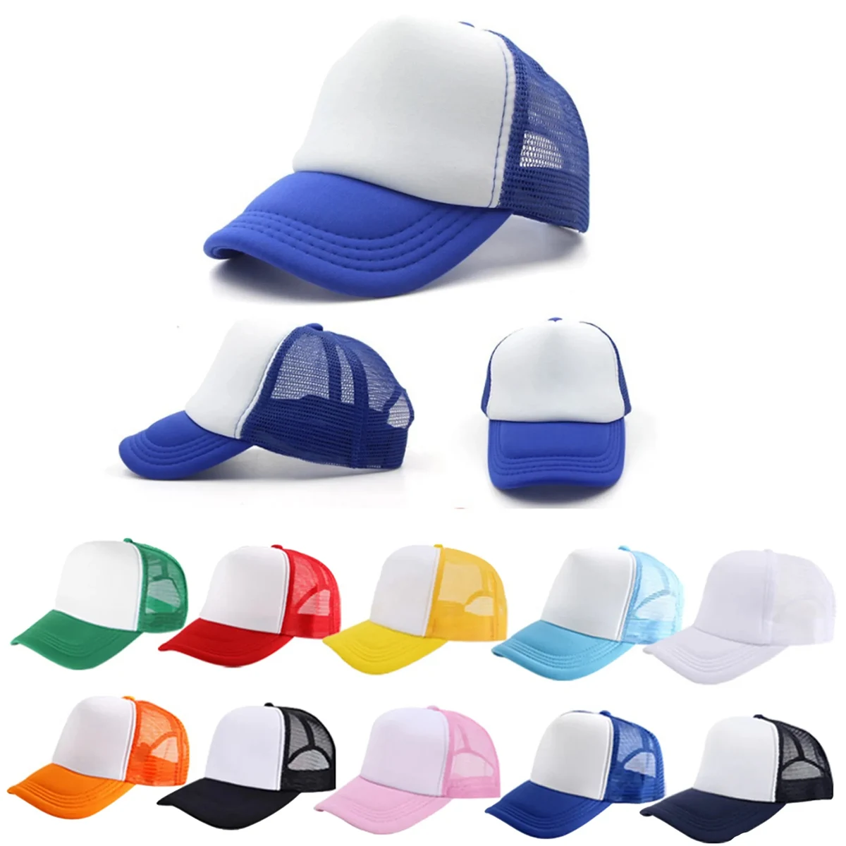 Full Color Mesh Foam Trucker Hat 1