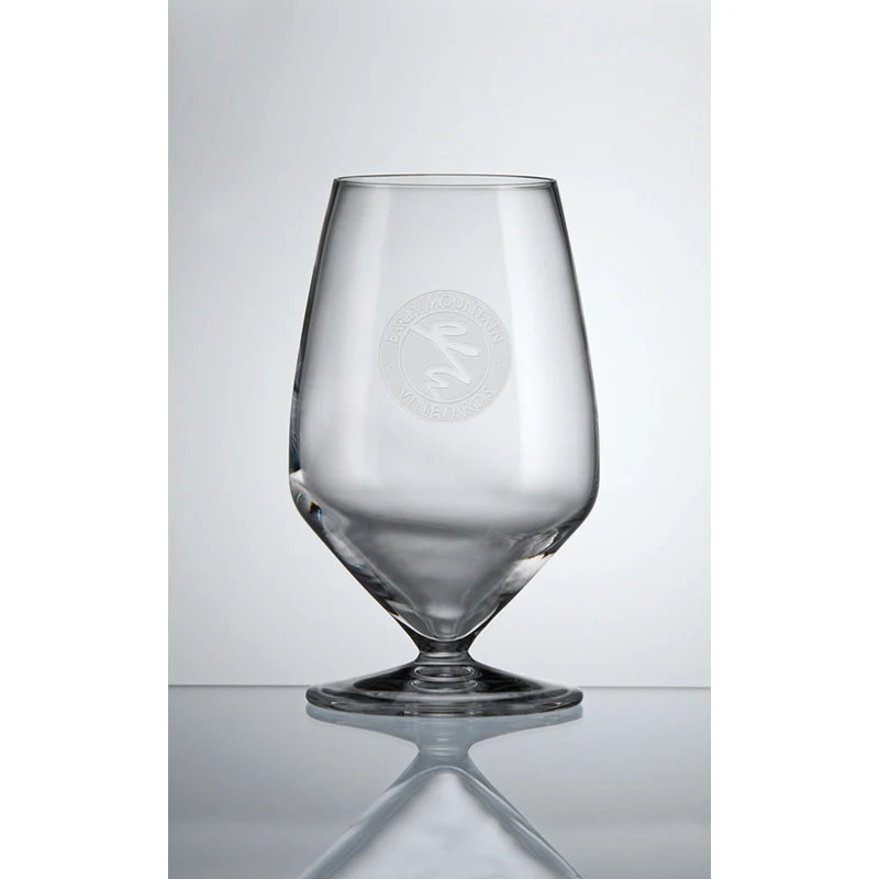 11.75 oz. Stately White Wine Set of Four - Etched 1