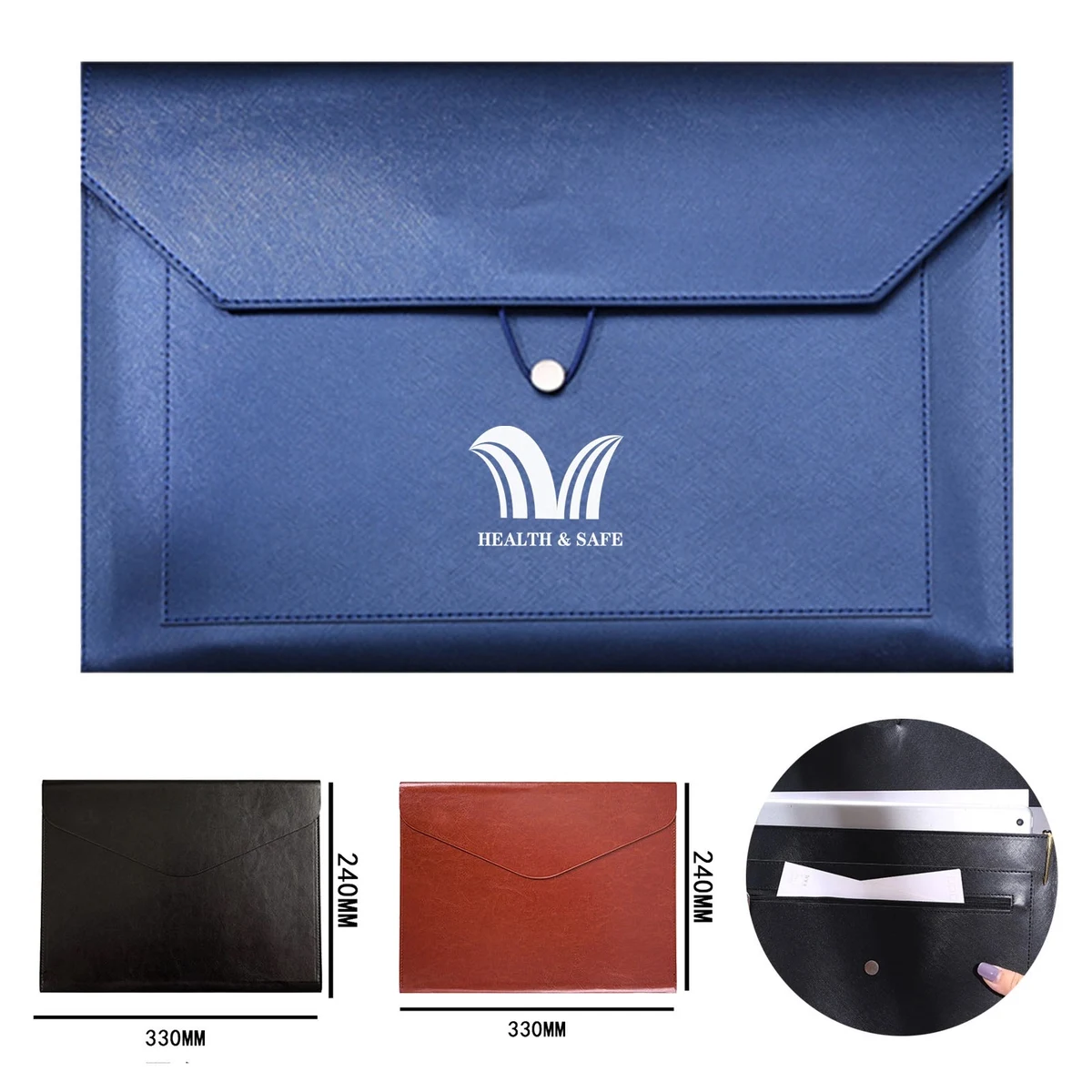 Multifunctional Leather Folder Bag 1