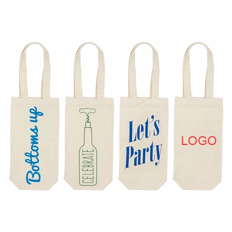 Canvas Wine Bag (1 bottle)