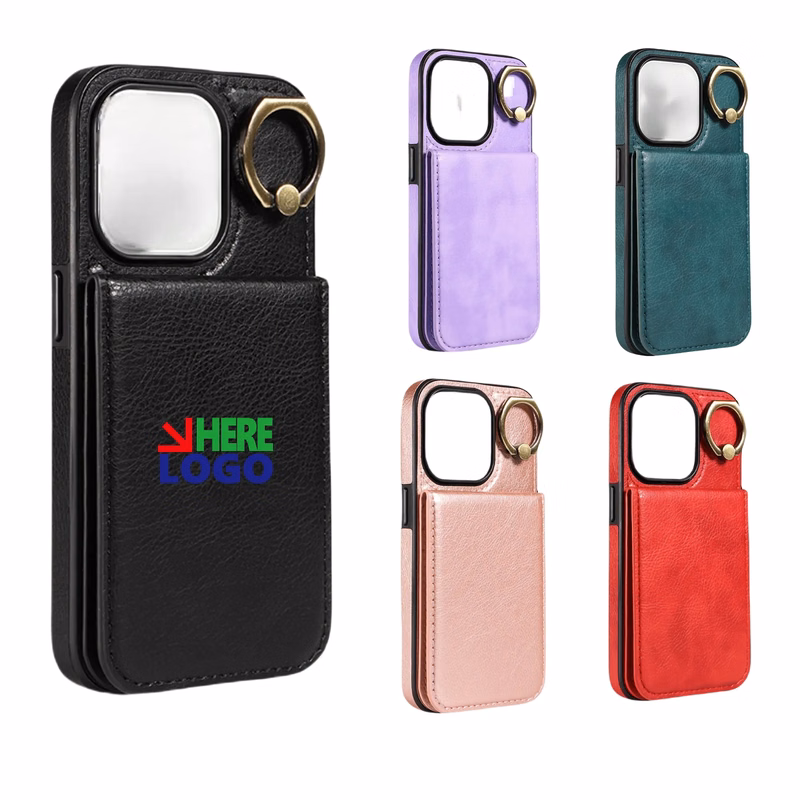 Leather Phone Wallet MOQ 20PCS