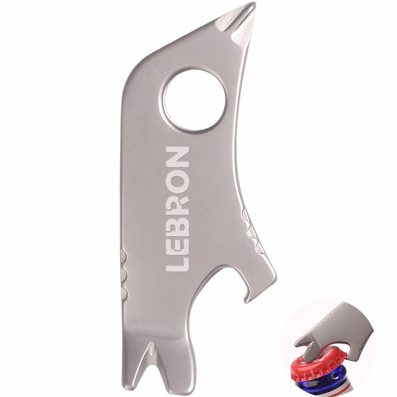 Multifunctional Stainless Steel Bird Shaped Keychain Opener