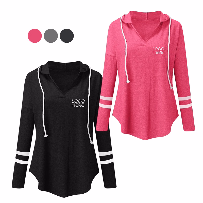 Casual Short Tie Sleeves Tops V Neck Tee