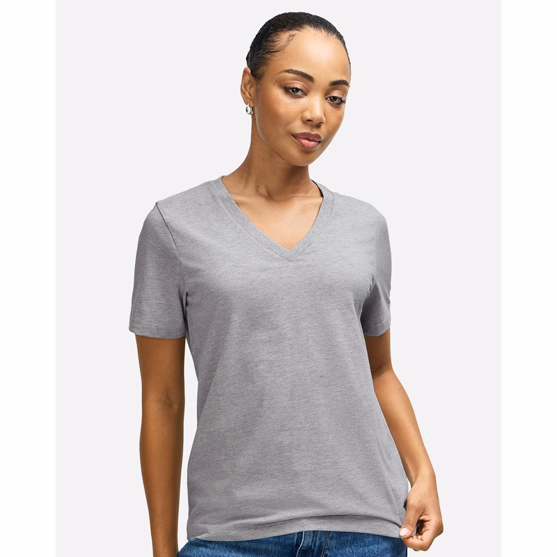 Women's Midweight V-Neck Tee - 58V2