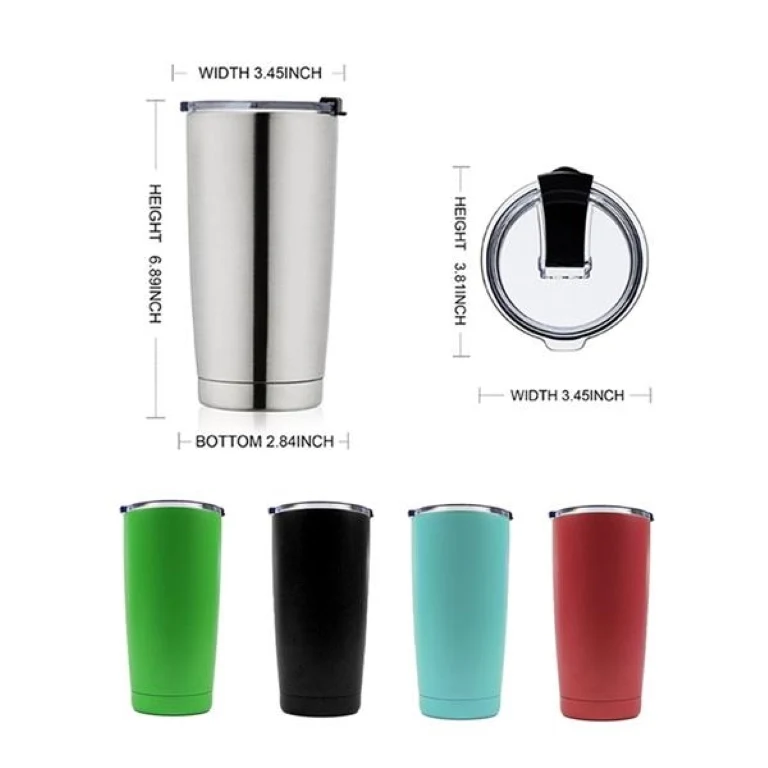 20 Oz. Vacuum Insulated Stainless Steel Tumbler 1