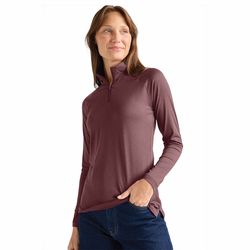 Women's Cayak Lightweight Stretch Quarter Zip Pullover