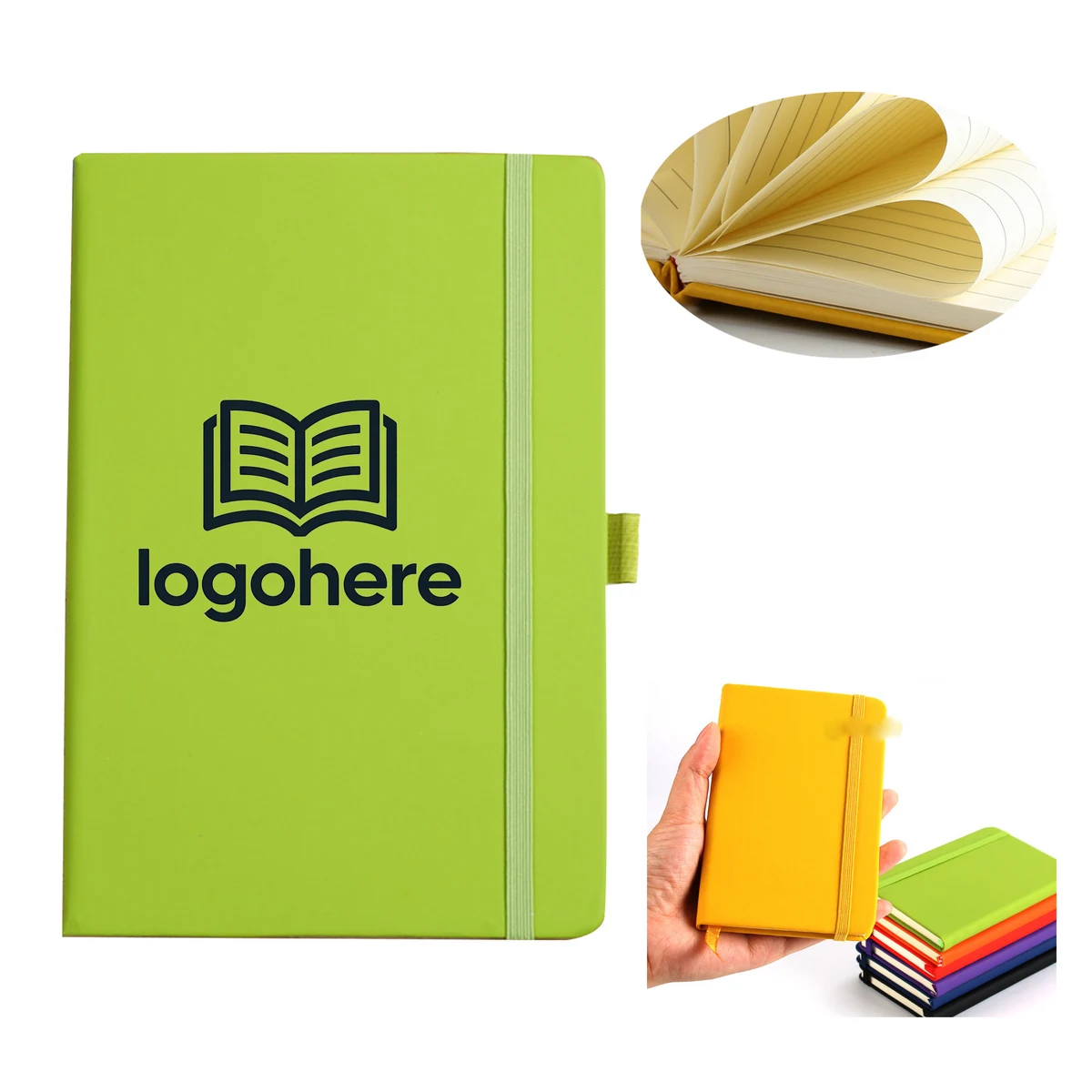 MOQ 20 Portable Mini A6 Notebook 1