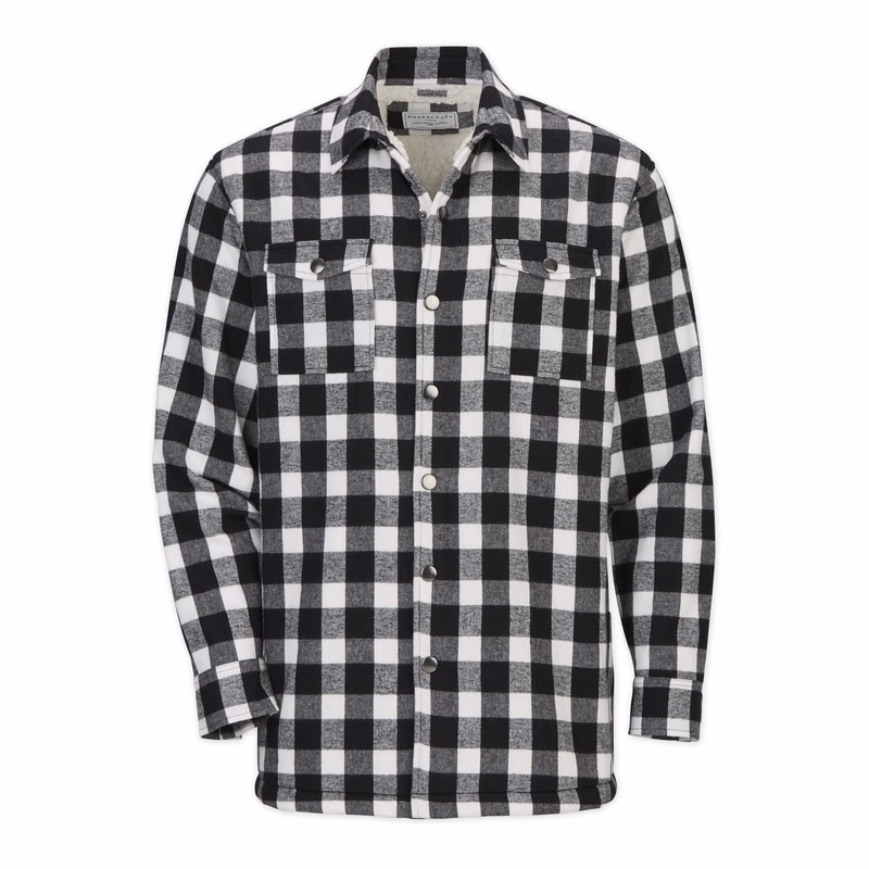 BOXERCRAFT FLANNEL SHERPA WORKSHIRT
