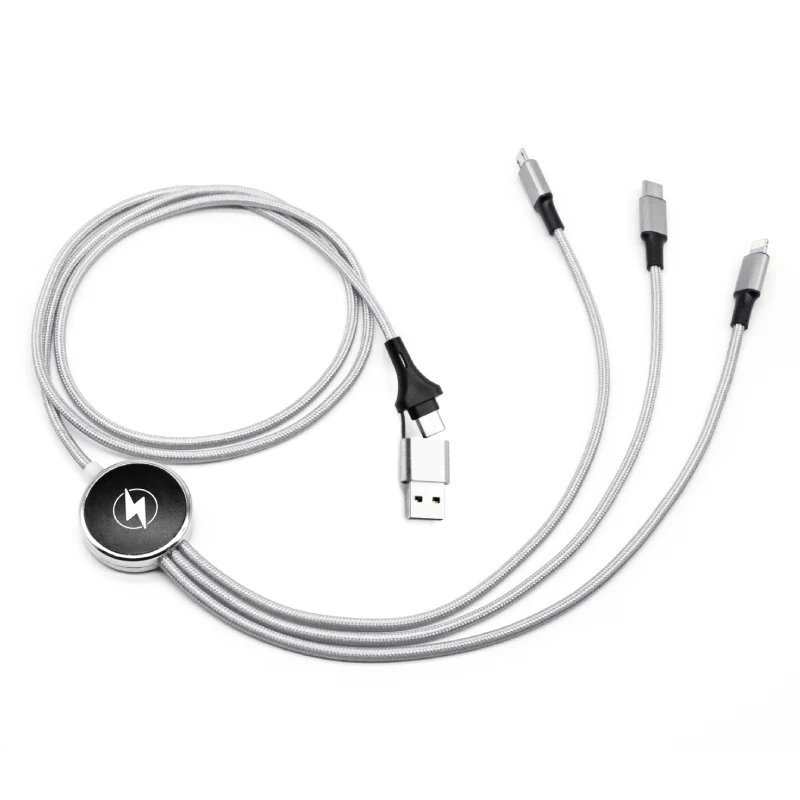 6-in-1 LED Light Up Logo USB Charging Cable 1