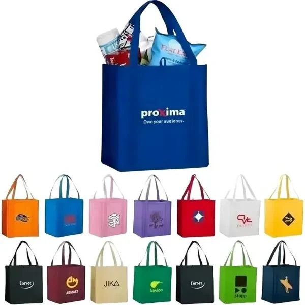 Custom Foldable Non-Woven Handbag — Eco-Friendly Tote for Shopping & Travel 1