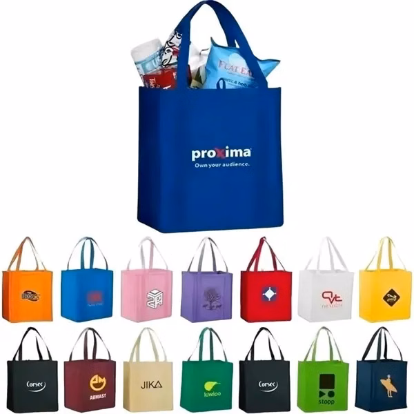 Custom Foldable Non-Woven Handbag — Eco-Friendly Tote for Shopping & Travel