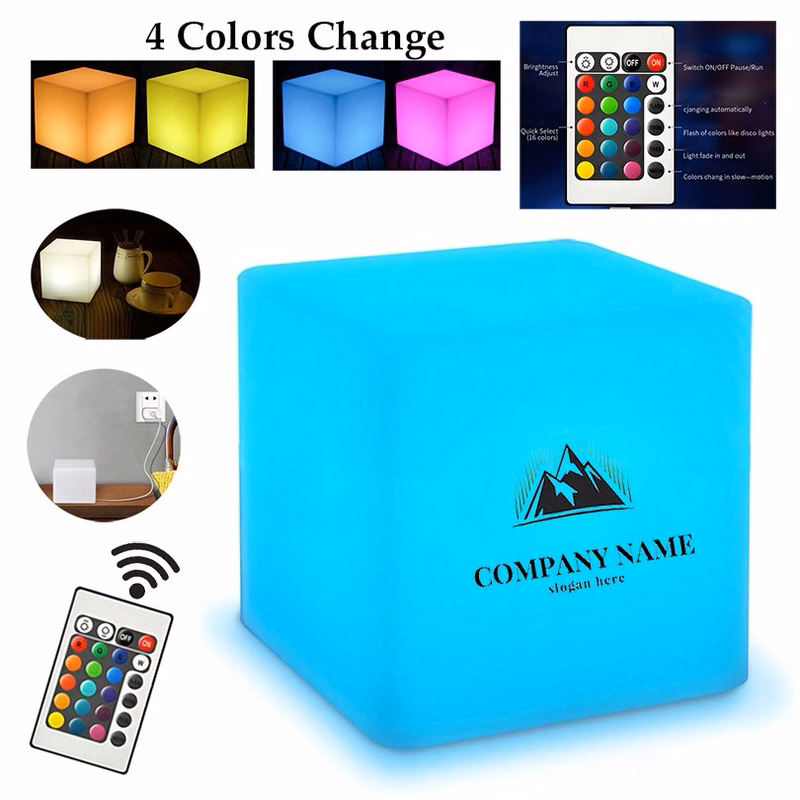 Rechargeable LED Light Cube