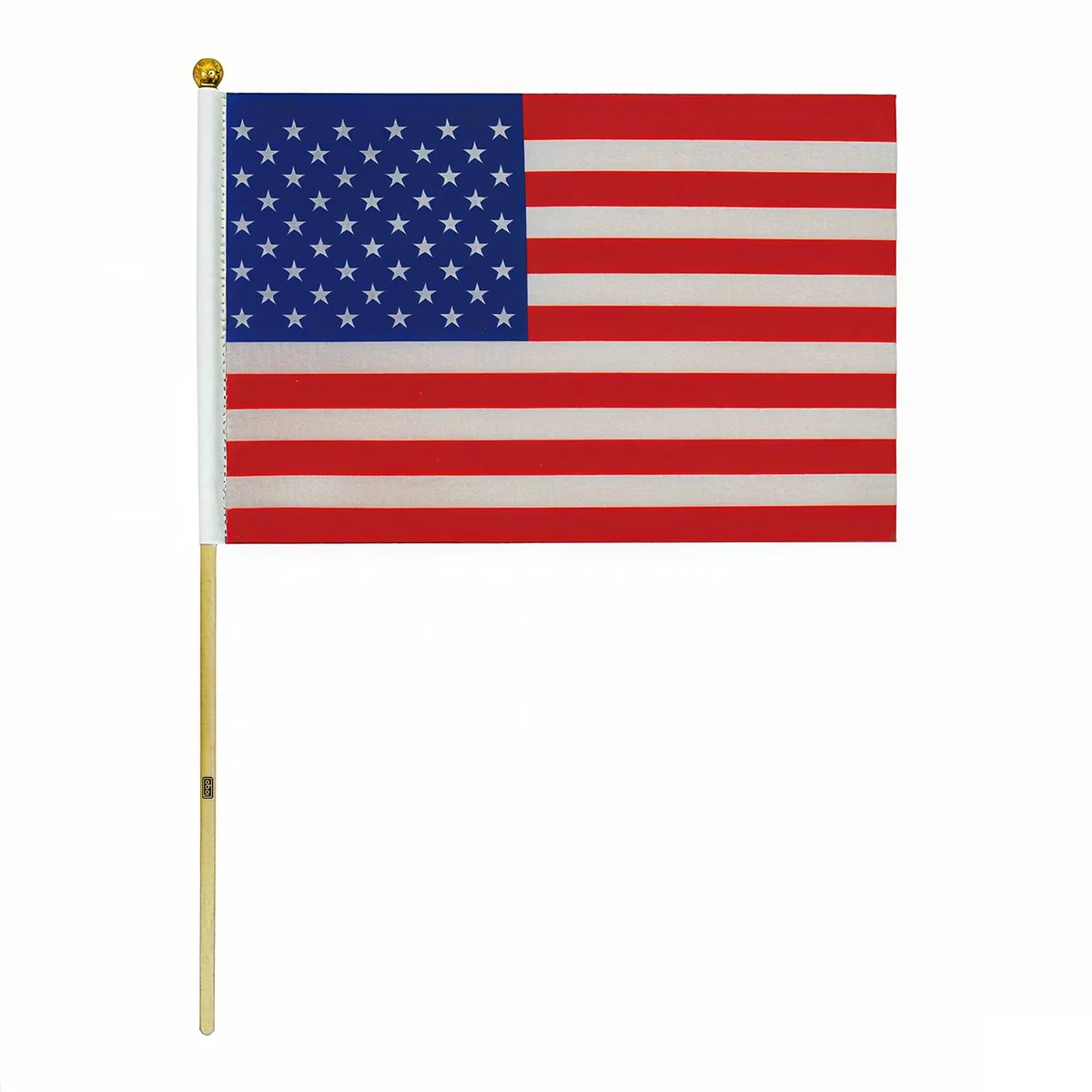 American Handheld Flag W/ Pole 1