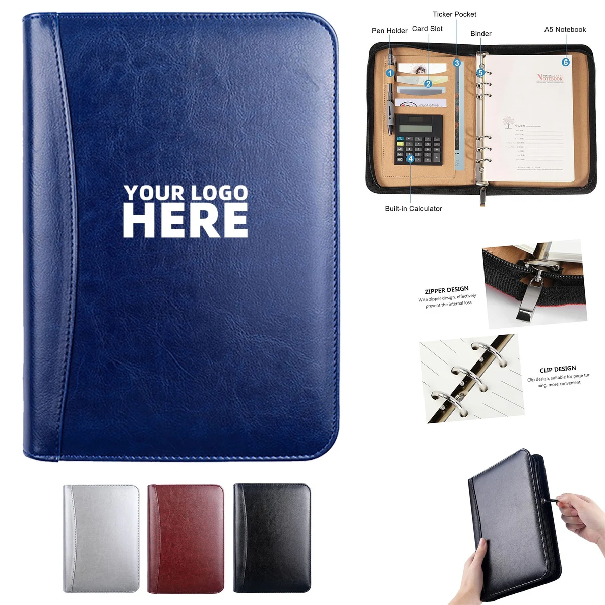 Journal Binder Spiral With Calculator 1