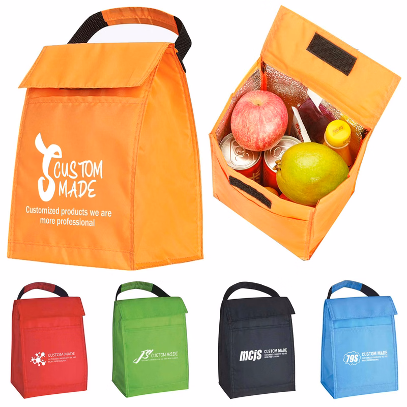 Polyester Insulated Lunch Tote Bag