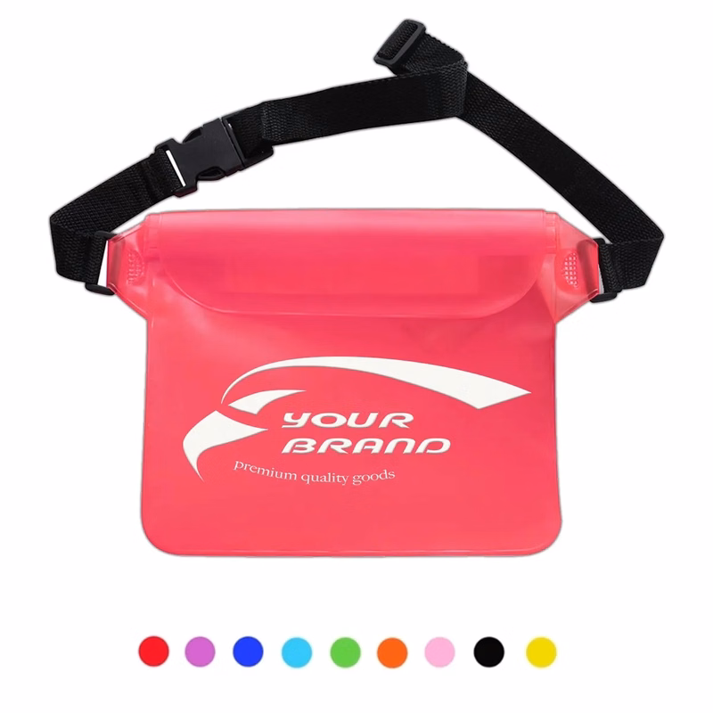 Swimming Waist Strap Transparent Waterproof Pouch Bag