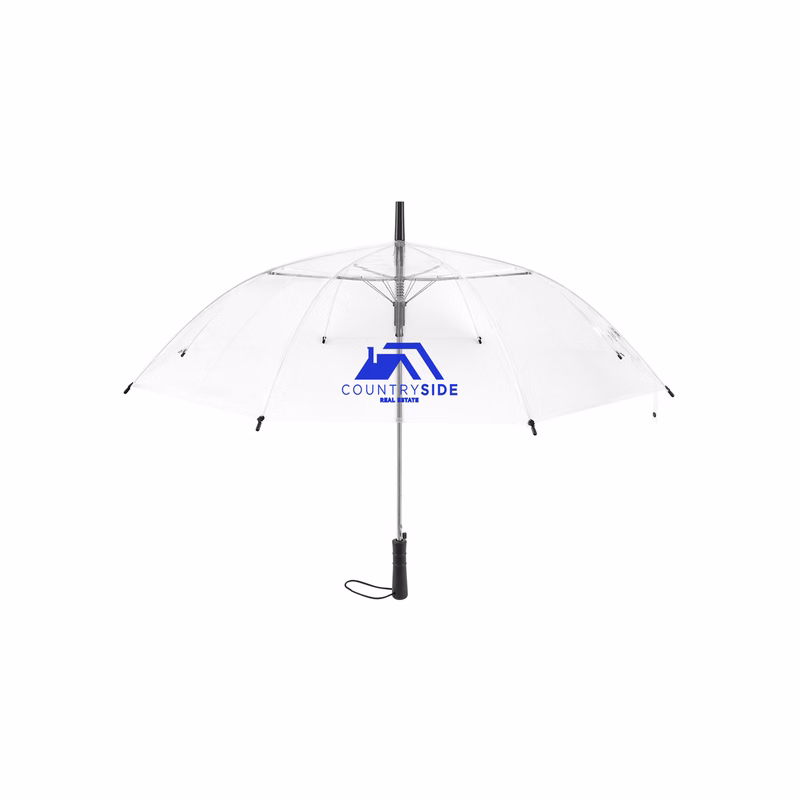 46" Auto Open Clear Umbrella