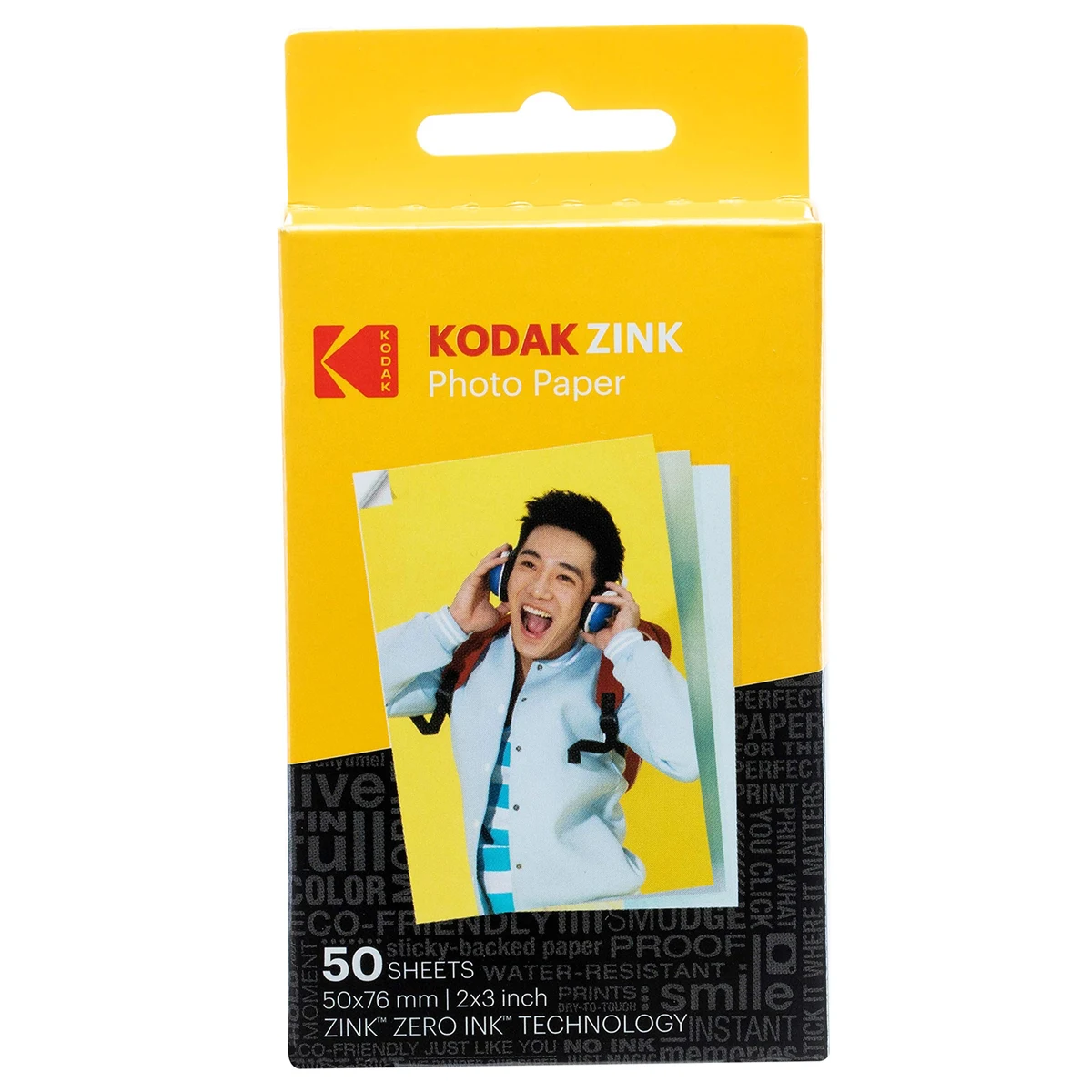 Kodak 2" x 3" Premium ZINK Photo Paper 50-Pack Compatible with Kodak PRINTOMATIC (NOT with Kodak ... 1