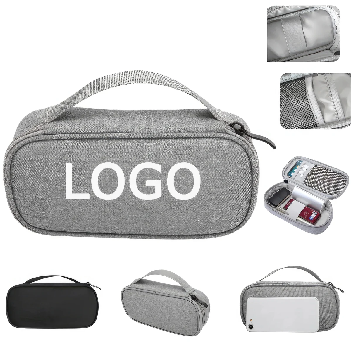 Universal Small Electronic Accessories Carrying Bag 1