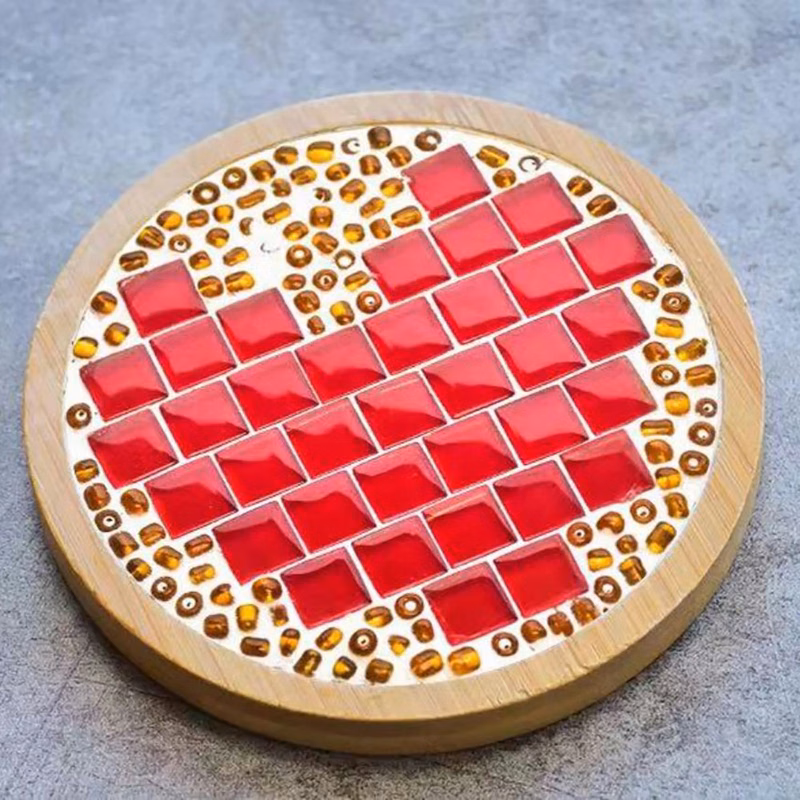 DIY Mosaic Coaster Material Kit