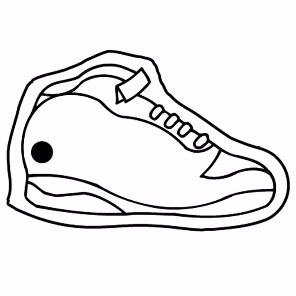 Shoe 3 Key Tag - Spot Color