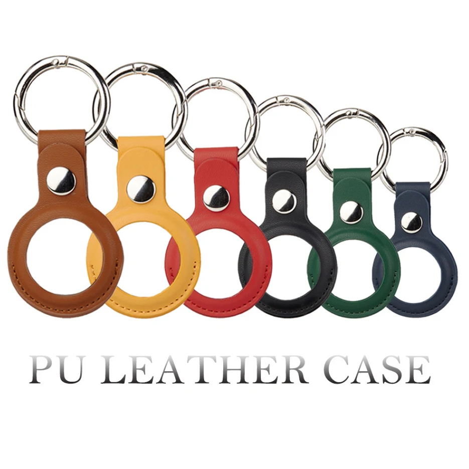 Leather Keychain Tracker 1