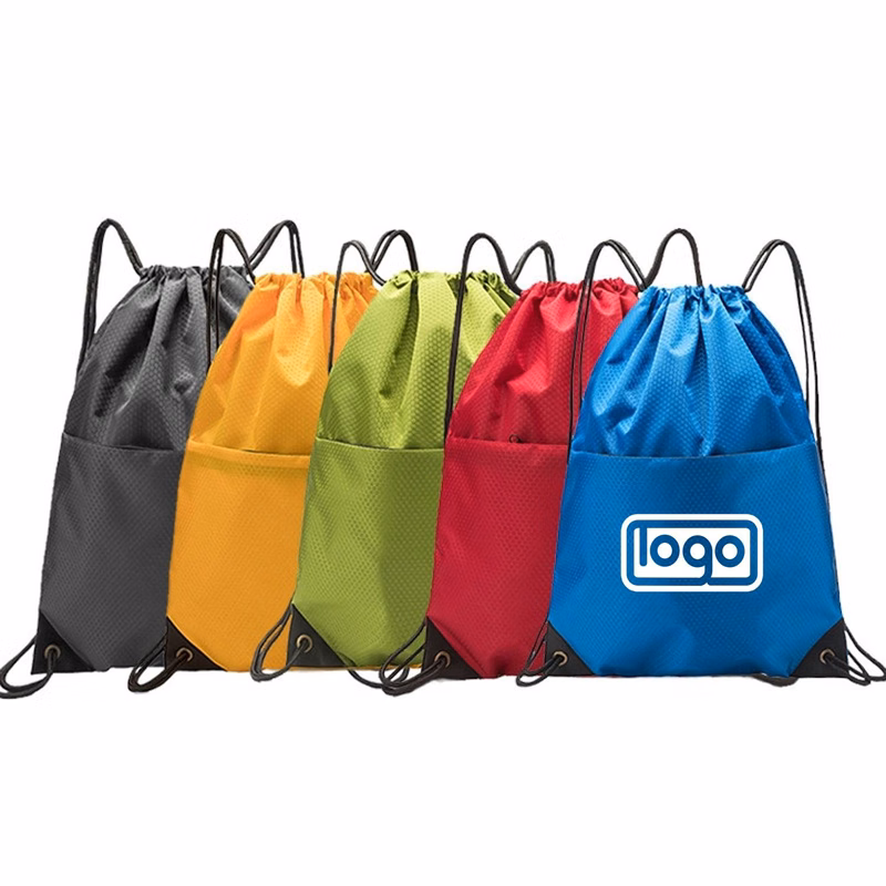 Drawstring Backpack for Men Women Kids