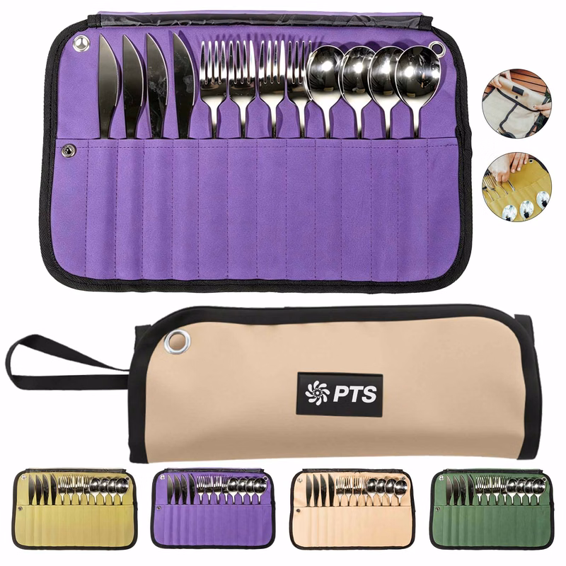 Portable Outdoor Tableware Set Storage Bag