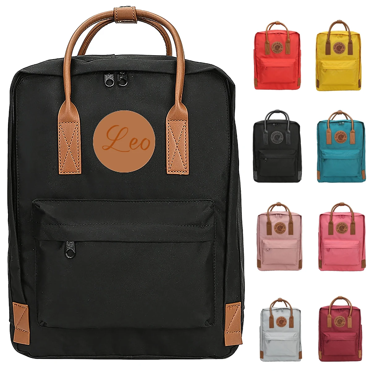 Bagbackpackbag With Pu Handle 1