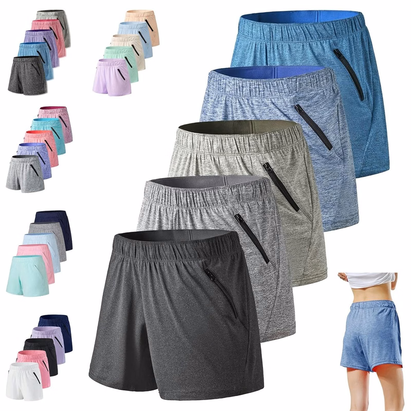Womens Workout Gym Shorts Casual Lounge