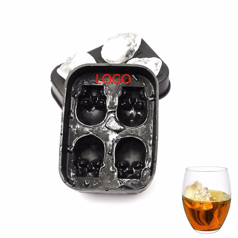 Whiscky Skull Ice Making Mold