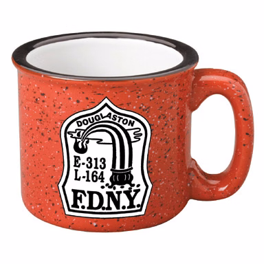 15 oz. Red Western Stoneware Mug