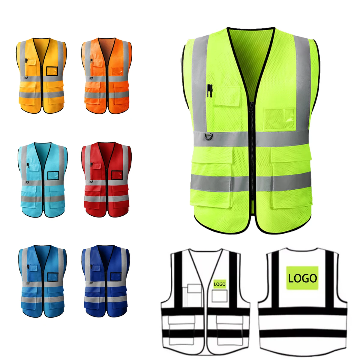 Reflective Safety Vest MOQ 50 1