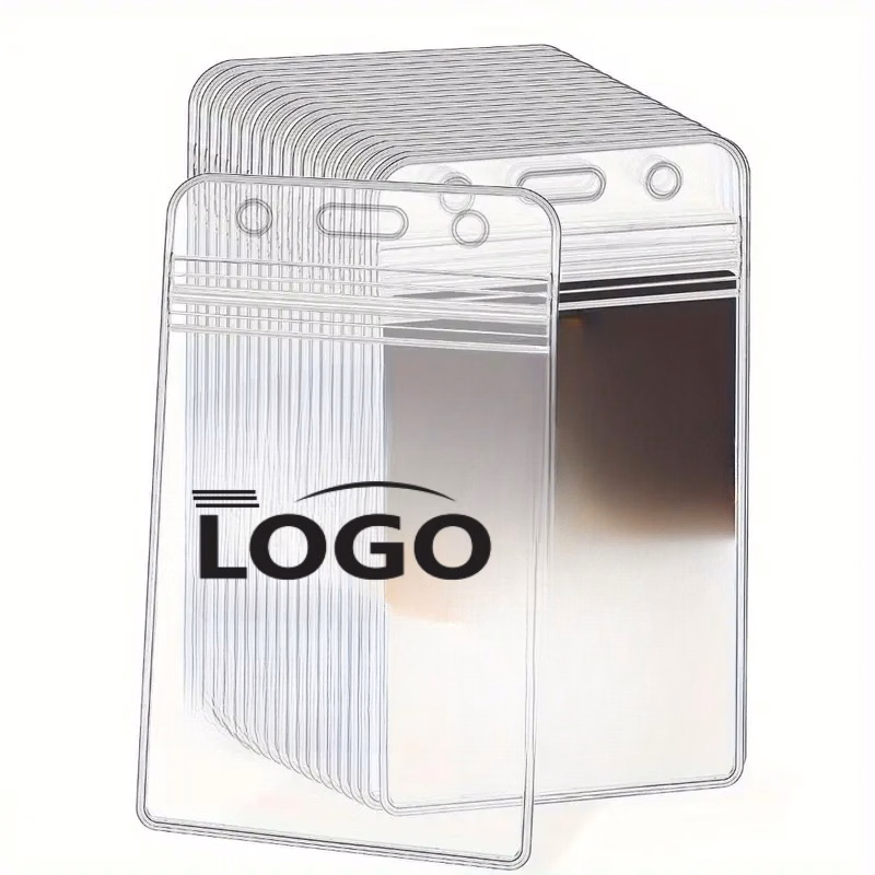 PVC Waterproof ID Badge Clip